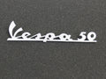 Embleem Vespa-50 chroom