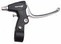 remgreep V-brakes rechts 3-vinger zilver/zwart