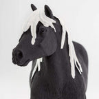 boerderij Gypsy Vanner-paard junior 11,5 cm zwart/wit