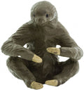 Safari Luiaard mini-figuren 2,5 cm rubber bruin 192 stuks