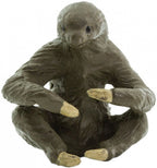 Safari Luiaard mini-figuren 2,5 cm rubber bruin 192 stuks
