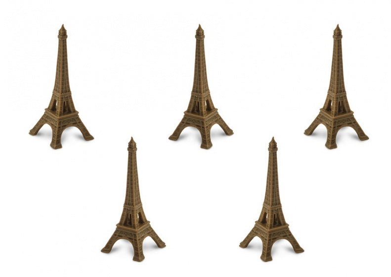 Safari Eiffeltoren speelfiguren 2 cm bruin 192-delig