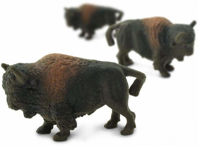 speelset Good Luck Minis bizons 2,5 cm bruin 192-delig
