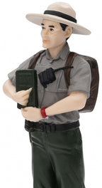speelfiguur Jim the Park ranger jongens 10,25 cm groen