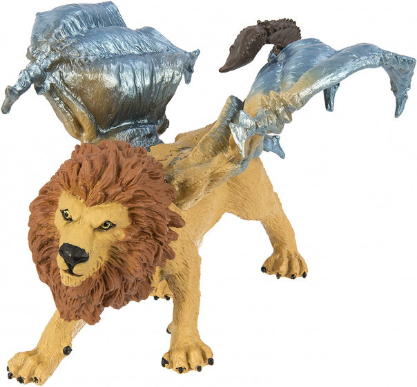 speelfiguur Manticore jongens 11,5 cm bruin/zilver/geel