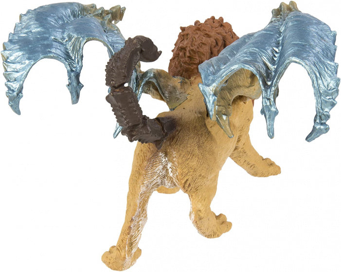 speelfiguur Manticore jongens 11,5 cm bruin/zilver/geel