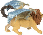 speelfiguur Manticore jongens 11,5 cm bruin/zilver/geel