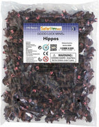 speelset Good Luck Minis nijlpaarden 2,5 cm paars 192-delig