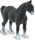Safari Paard speelfiguur junior 2,5 cm zwart/wit 192 stuks
