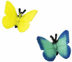 speelset Good Luck Minis vlinders 2,5 cm blauw/geel 192-delig