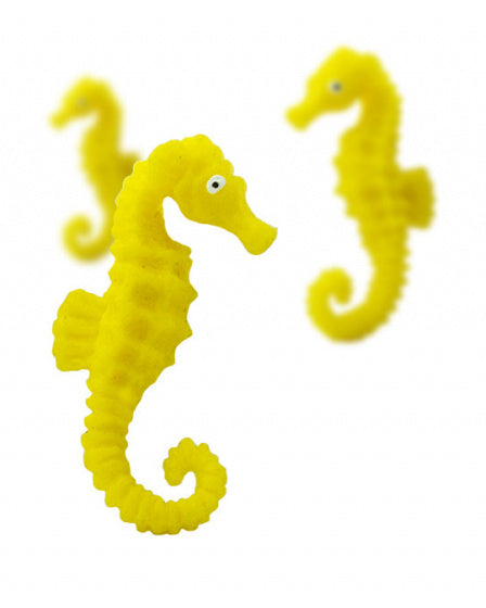 Safari Zeepaarden speelset 2,5 cm geel 192-delig