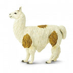 exotische dieren Lama junior 10,19 cm wit