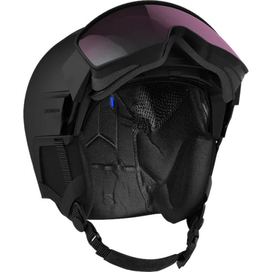 Salomon Driver skihelm unisex matzwart maat 56-59 cm (M)