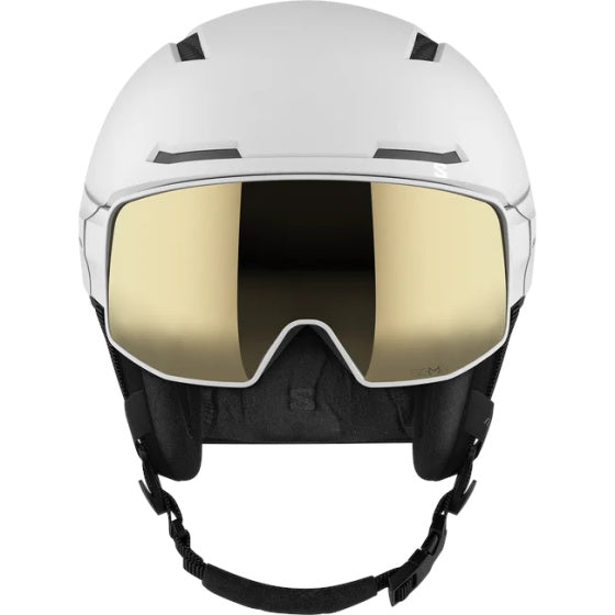 Salomon Driver skihelm unisex wit maat 53-56 cm (S)