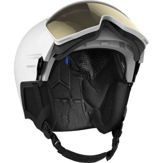 Salomon Driver skihelm unisex wit maat 53-56 cm (S)