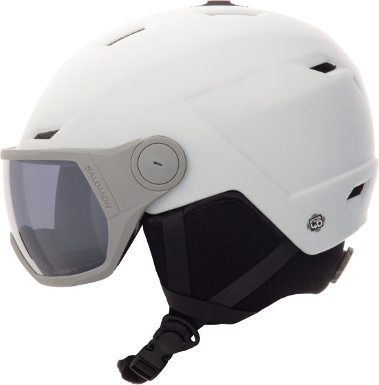 Salomon Salomon Icon LT Visor skihelm dames wit maat 56-59 cm (M)