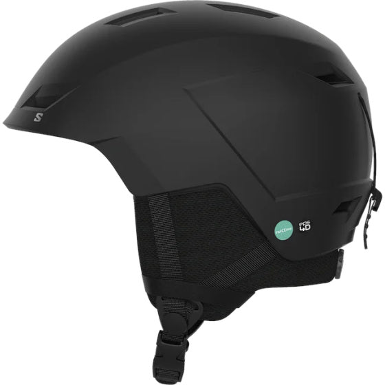 Salomon Pioneer LT skihelm junior matzwart maat 53-56 cm (S)