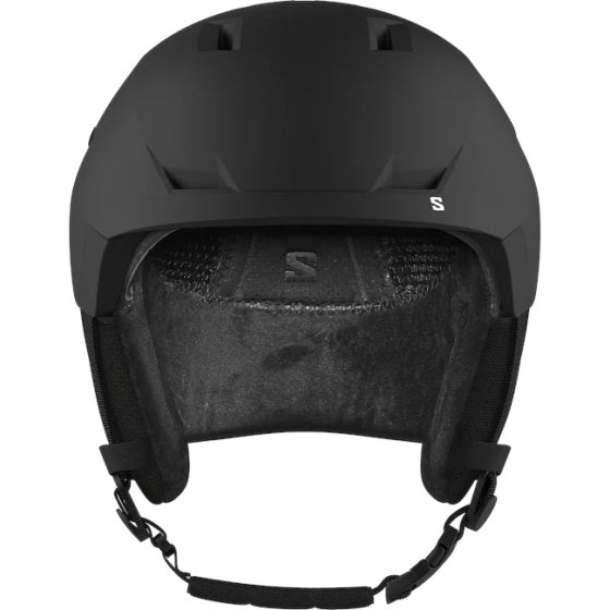 Salomon Pioneer LT skihelm junior matzwart maat 56-59 cm (M)