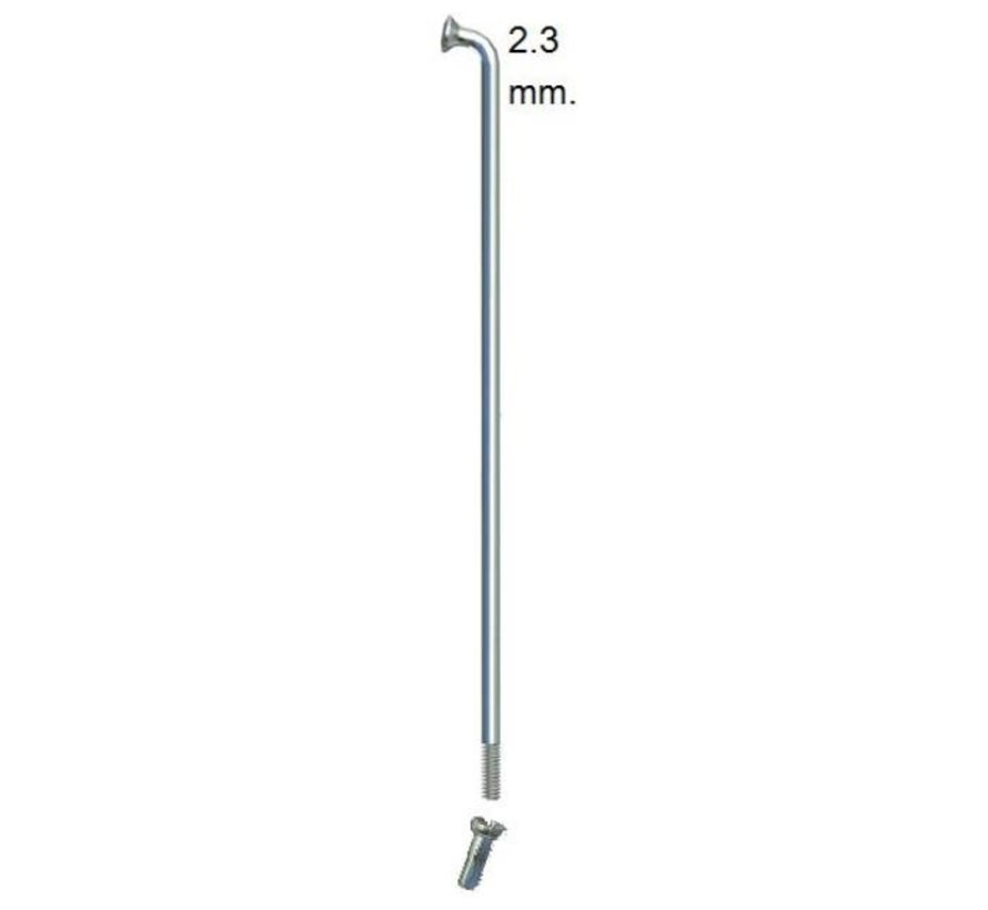 Spaken 13-258 rvs met nippel
