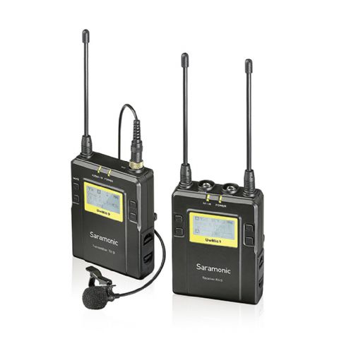 Saramonic Lavalier Microfoon Set UwMic9 TX9 + RX9 UHF Draadloos