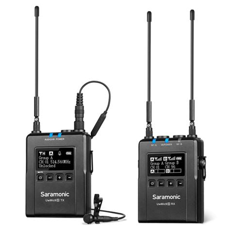 Saramonic Lavalier Microfoon Set UwMic9S TX9S + RX9S UHF Draadloos