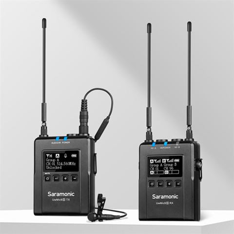 Saramonic Lavalier Microfoon Set UwMic9S TX9S + RX9S UHF Draadloos