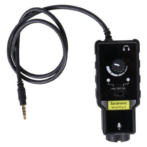 Saramonic Microfoon Adapter SmartRig II voor iOS en Android Smartphones