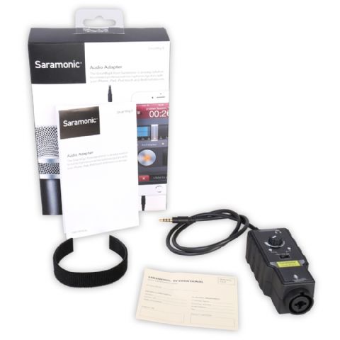 Saramonic Microfoon Adapter SmartRig II voor iOS en Android Smartphones