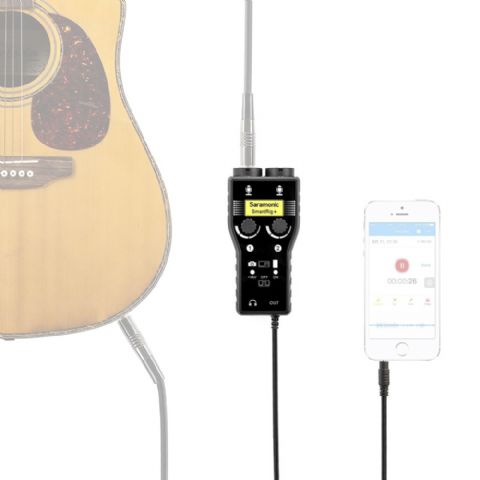 Saramonic Microfoon Adapter SmartRig+ voor DSLR en Smartphone