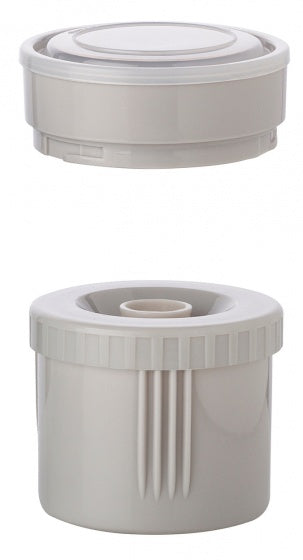 thermoskan voor babyvoeding met tas 900 ml wit
