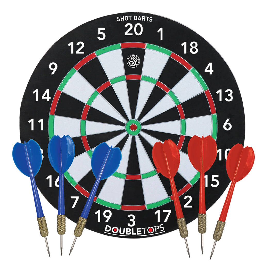 Shot Double Tops Dartboard Game