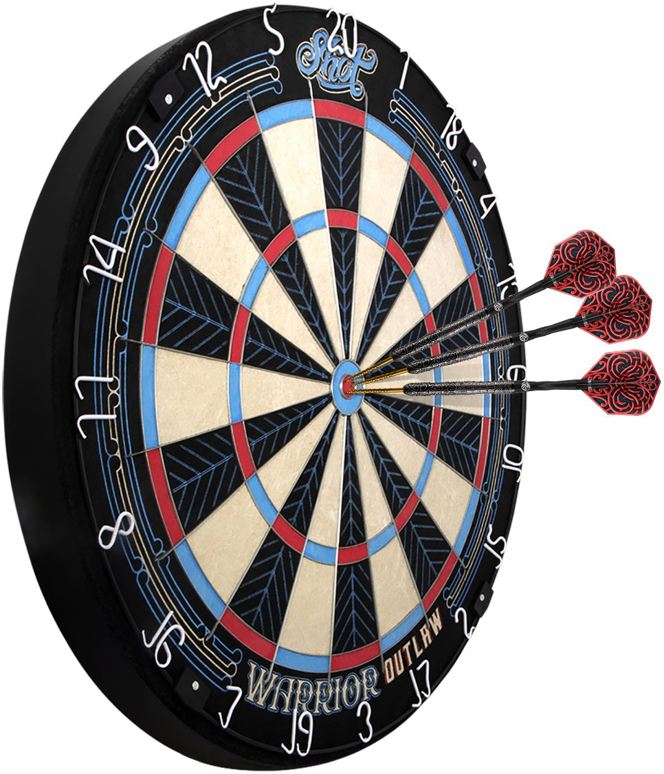 Shot Warrior Outlaw Dartboard