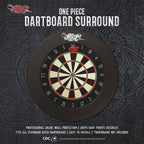 Shot 1pce Dartboard Surround Black
