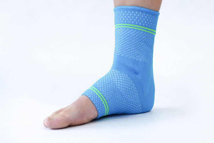 enkelbandage Schapfix Sport textiel blauw maat L