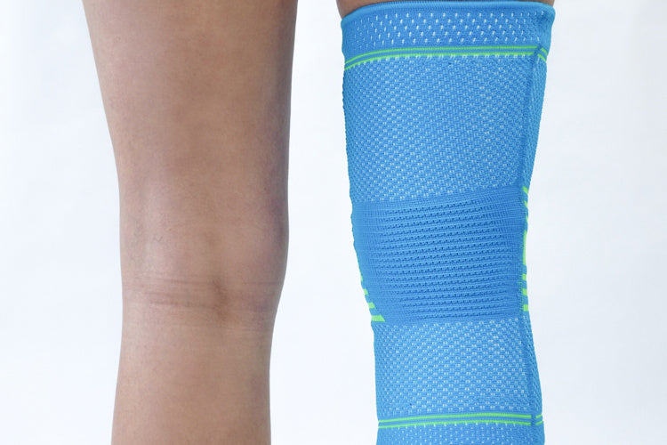 Schaper Kniebrace Schapfix Sport textiel blauw/groen maat XL
