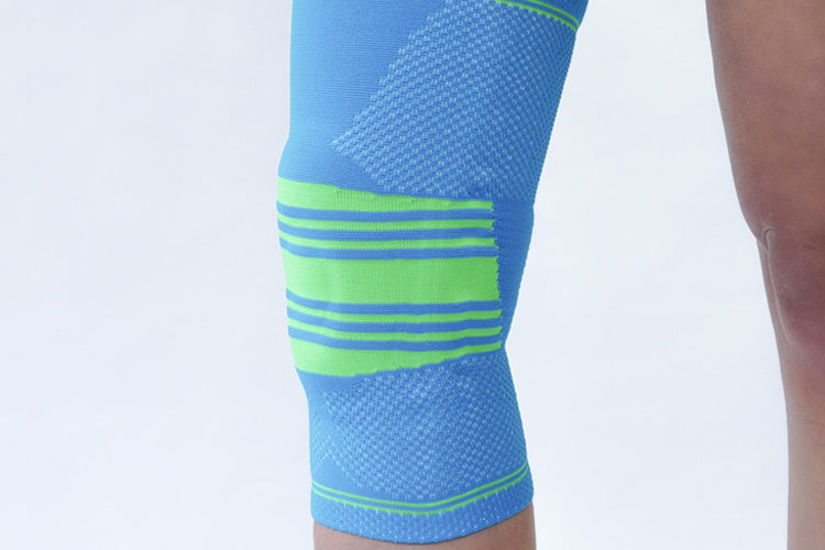 Schaper Kniebrace Schapfix Sport textiel blauw/groen maat XL