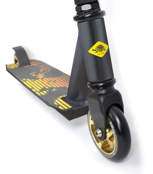 Untwist Fire Junior Voetrem Zwart/Oranje