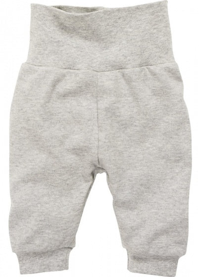 babybroek Interlock junior katoen grijs maat 68