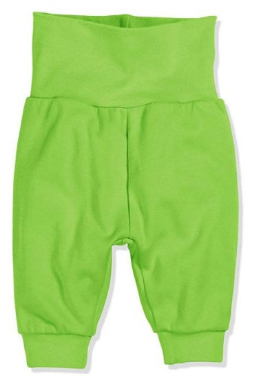 babybroek Interlock junior katoen groen maat 50