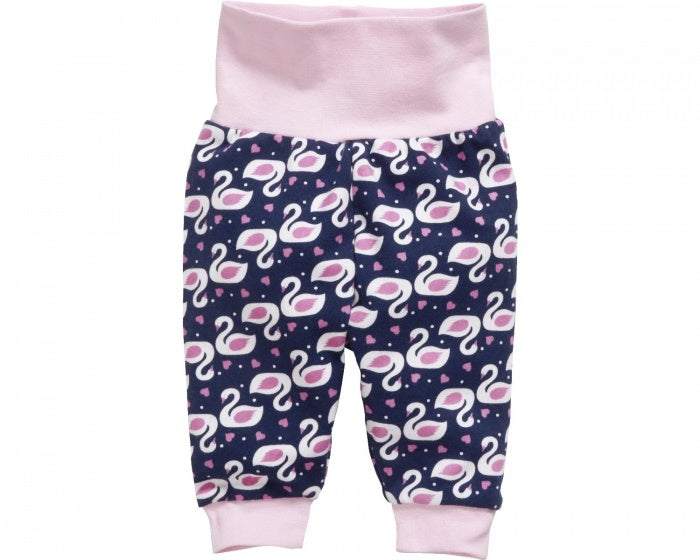 Schnizler Babybroek Interlock roze/paars maat 68