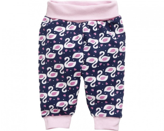 Schnizler Babybroek Interlock roze/paars maat 68