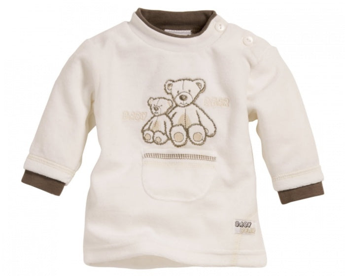 babypyjama Nicki Beer junior beige maat 62