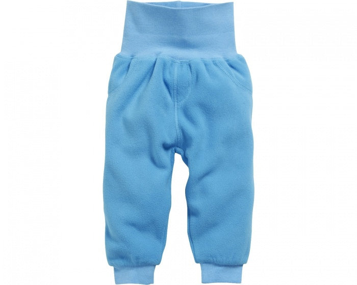 broek Fleece jongens aqua blauw maat 98