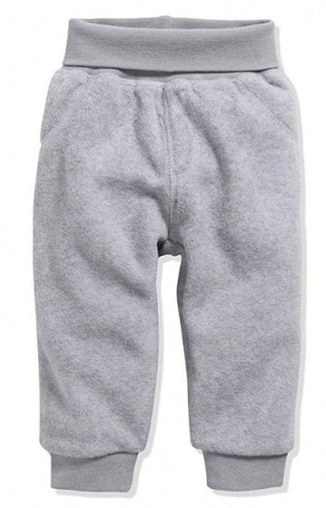 Schnizler Broek Fleece junior polyester grijs maat 56