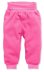 broek Fleece junior polyester roze maat 86