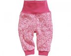 Schnizler Broek gebreid meisjes roze maat 56