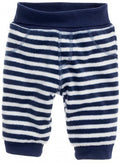 broek Maritiem junior polyester navy/wit maat 56
