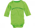 romper lange mouw junior katoen groen mt 74/80