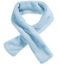 sjaal All Season met lus fleece aqua junior one-size