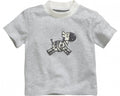 Schnizler T-shirt korte mouwen Zebra junior grijs maat 62